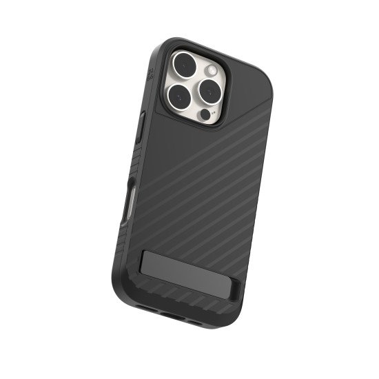 ZAGG Denali Snap w/Kickstand coque de protection pour téléphones portables 16 cm (6.3") Housse Noir