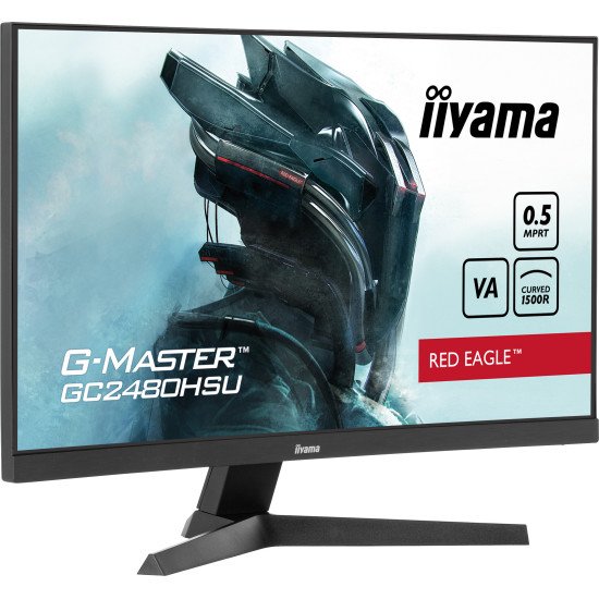 iiyama G-MASTER GC2480HSU-B1 écran PC 61 cm (24") 1920 x 1080 pixels Full HD LED Noir