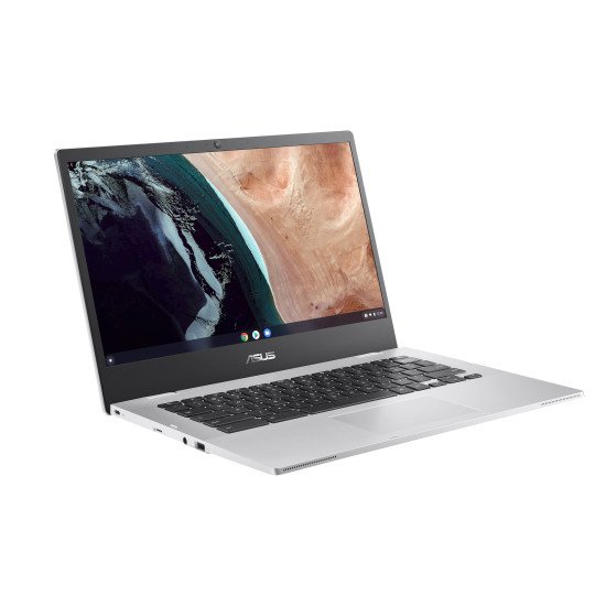 ASUS Chromebook CX1400CKA-EB0672 Intel® Celeron® N N5100 35,6 cm (14") Full HD 8 Go LPDDR4x-SDRAM 64 Go eMMC Wi-Fi 6 (802.11ax) ChromeOS Argent