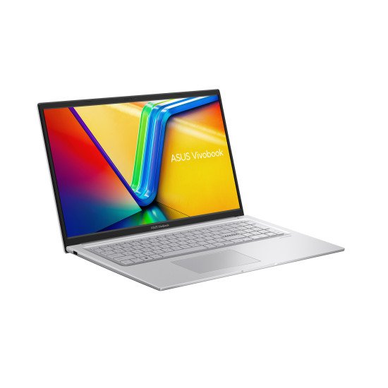 ASUS Vivobook 17 X1704ZA-BX221W Intel® Core™ i3 i3-1215U Ordinateur portable 43,9 cm (17.3") HD+ 8 Go DDR4-SDRAM 512 Go SSD Wi-Fi 6E (802.11ax) Windows 11 Home Argent