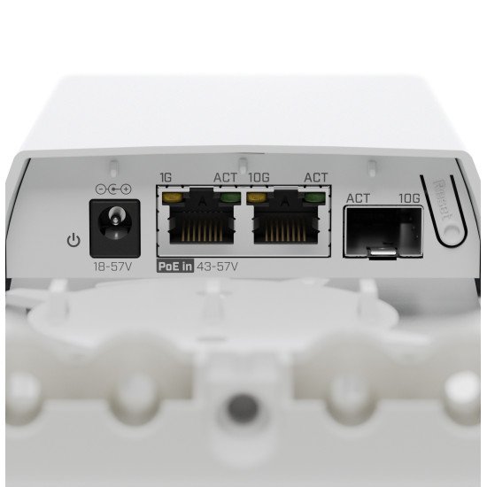 Mikrotik FTC11XG convertisseur de support réseau Blanc