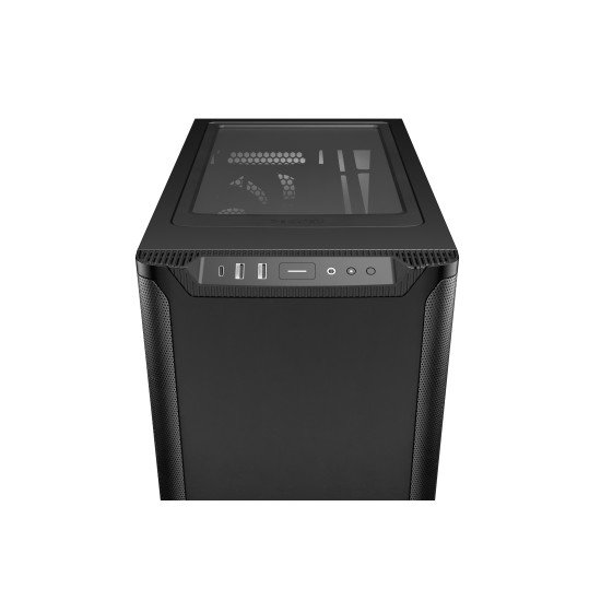 be quiet! Pure Base 501 Noir | Boîtier PC , Mini ATX / Micro ATX / ATX, 2 ventilateurs Pure Wings 3 140 mm PWM