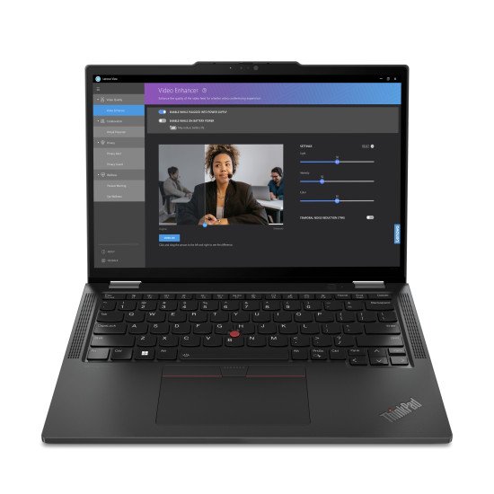 Lenovo ThinkPad X13 2-in-1 Intel Core Ultra 7 155U Hybride (2-en-1) 33,8 cm (13.3") Écran tactile WUXGA 16 Go LPDDR5x-SDRAM 512 Go SSD Wi-Fi 6E (802.11ax) Windows 11 Pro Noir