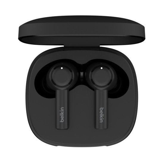 Belkin SoundForm Pulse Casque True Wireless Stereo (TWS) Ecouteurs Appels/Musique/Sport/Au quotidien Bluetooth Noir