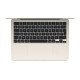 Apple MacBook Air Ordinateur portable 34,5 cm (13.6") Apple M M3 8 Go 512 Go SSD Wi-Fi 6E (802.11ax) macOS Sonoma Blanc