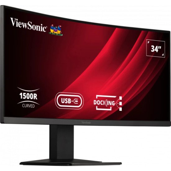 Viewsonic Display VG3419C écran PC 86,4 cm (34") 3440 x 1440 pixels UltraWide Quad HD LED Noir