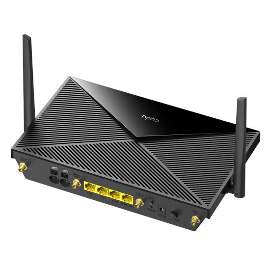 Cudy P5 routeur sans fil Gigabit Ethernet Bi-bande (2,4 GHz / 5 GHz) 5G Noir