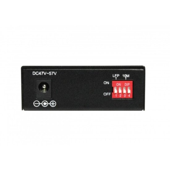 ALLNET ALL-MC202P-SFP1-POE convertisseur de support réseau 1000 Mbit/s Multimode, Monomode Noir