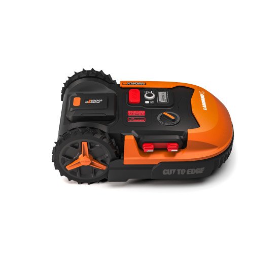 WORX WR147E.1 tondeuse à gazon Tondeuse à gazon robot Batterie Noir, Orange