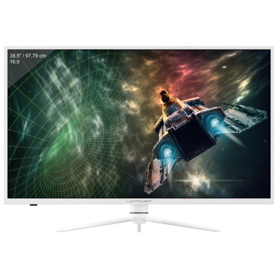 LC-Power LC-M39-QHD-165-C écran PC 38.5" 2560 x 1440 pixels Quad HD LED Blanc