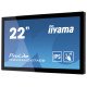 iiyama ProLite TF2234MC-B7AGB moniteur à écran tactile 54,6 cm (21.5") 1920 x 1080 pixels Plusieurs pressions Multi-utilisateur Noir