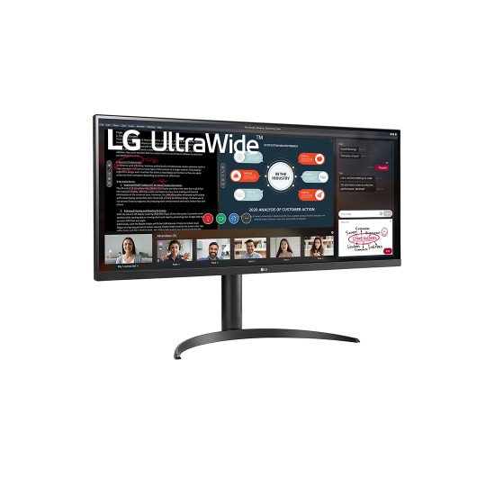 LG 34WP550 écran PC 86,4 cm (34") 2560 x 1080 pixels Full HD Ultra large LED Noir