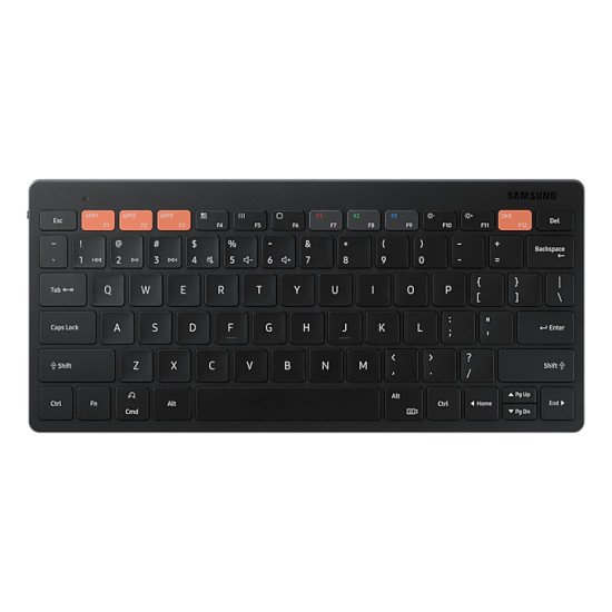 Samsung EJ-B3400BBGGDE clavier pour tablette Noir Bluetooth QWERTZ Allemand