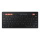 Samsung EJ-B3400BBGGDE clavier pour tablette Noir Bluetooth QWERTZ Allemand