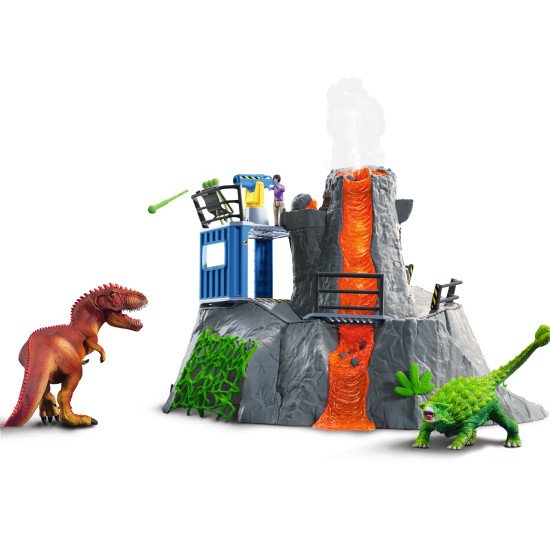 schleich Expédition au grand volcan