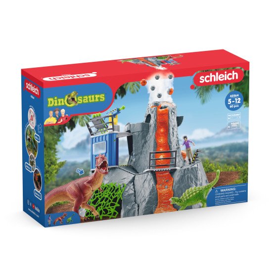 schleich Expédition au grand volcan