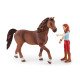 schleich HORSE CLUB Hannah & Cayenne