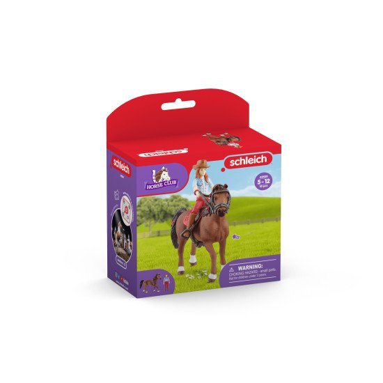 schleich HORSE CLUB Hannah & Cayenne