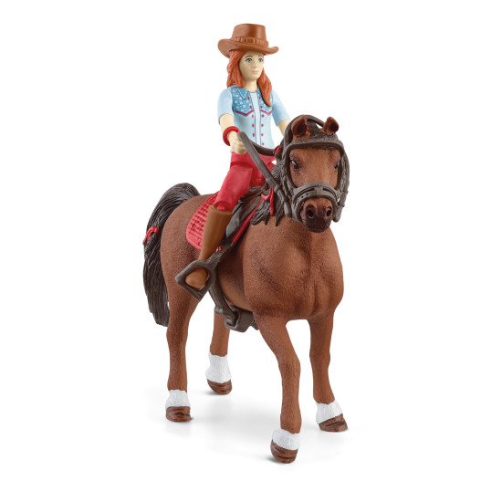 schleich HORSE CLUB Hannah & Cayenne