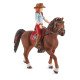 schleich HORSE CLUB Hannah & Cayenne