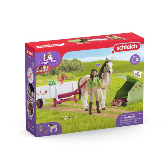 schleich HORSE CLUB Aventures au camping de Sarah