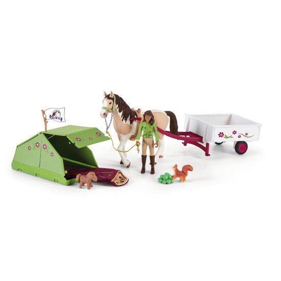 schleich HORSE CLUB Aventures au camping de Sarah