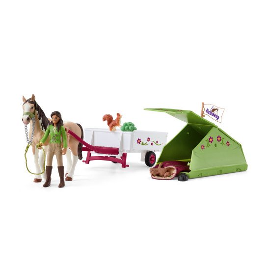 schleich HORSE CLUB Aventures au camping de Sarah