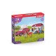 schleich HORSE CLUB Grand voyage équestre en voiture et remorque