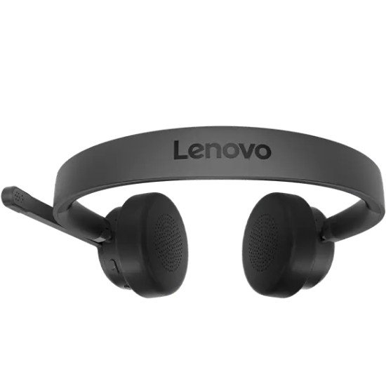 Lenovo 4XD1Q30302 écouteur/casque Sans fil Arceau Appels/Musique Bluetooth Noir