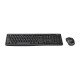 Logitech MK270 clavier RF sans fil Nordique Noir