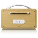 Lenco PIR-645WH Radio portable Numérique Blanc, Bois