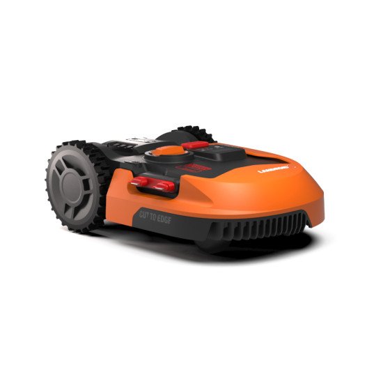 WORX WR155E tondeuse à gazon Tondeuse à gazon robot Batterie Noir, Orange