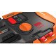 WORX WR155E tondeuse à gazon Tondeuse à gazon robot Batterie Noir, Orange