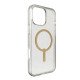 ZAGG Milan Snap coque de protection pour téléphones portables 17,5 cm (6.9") Housse Transparent, Or