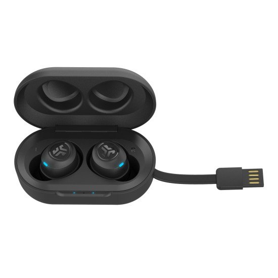 JLab JBuds Air True Wireless Écouteurs True Wireless Stereo (TWS) Ecouteurs Musique Bluetooth Noir