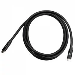 Câble USB-C vers Lightning V7 V7USBCLGT-1M Noir