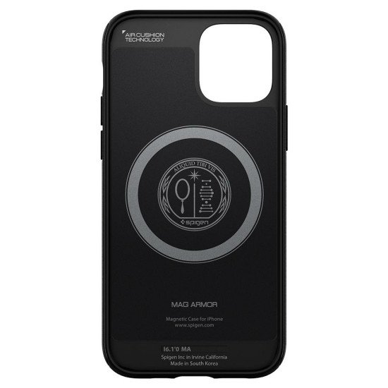 Spigen Mag Armor coque de protection pour téléphones portables 15,5 cm (6.1") Housse Noir