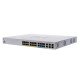 Cisco CBS350 Géré L3 Gigabit Ethernet (10/100/1000) Connexion Ethernet POE 1U Noir, Gris