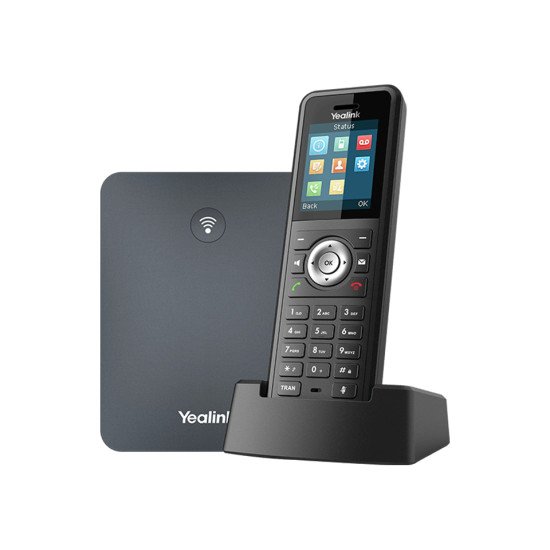 Yealink W79P téléphone fixe Noir 20 lignes TFT Wifi