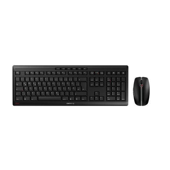 CHERRY Stream Desktop Recharge clavier RF sans fil AZERTY Français Noir