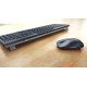 CHERRY Stream Desktop Recharge clavier RF sans fil AZERTY Français Noir