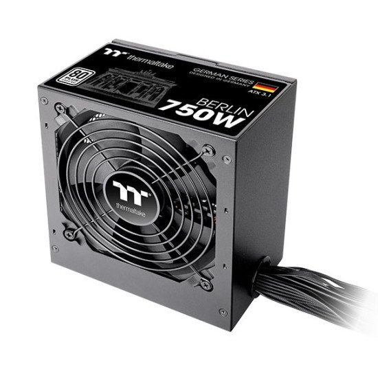 Thermaltake HAMBURG unité d'alimentation d'énergie 750 W 24-pin ATX ATX Noir