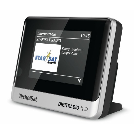 TechniSat DIGITRADIO 11 IR Portable Numérique Noir, Argent