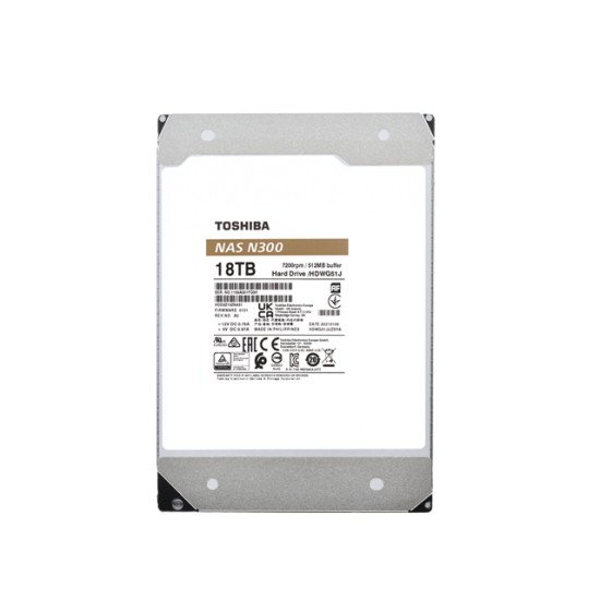 Toshiba N300 disque dur 6 To 7200 tr/min 256 Mo 3.5" Série ATA III