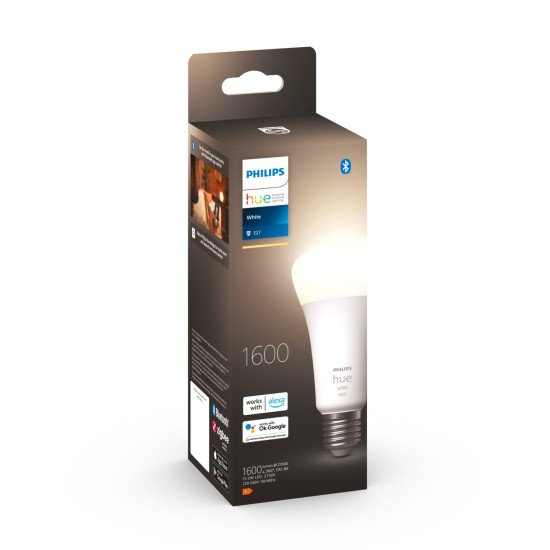 Philips Hue White A67 - Ampoule connectée E27 - 1600