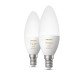 Philips Hue White ambiance Flamme - Ampoule connectée E14 - (pack de 2)