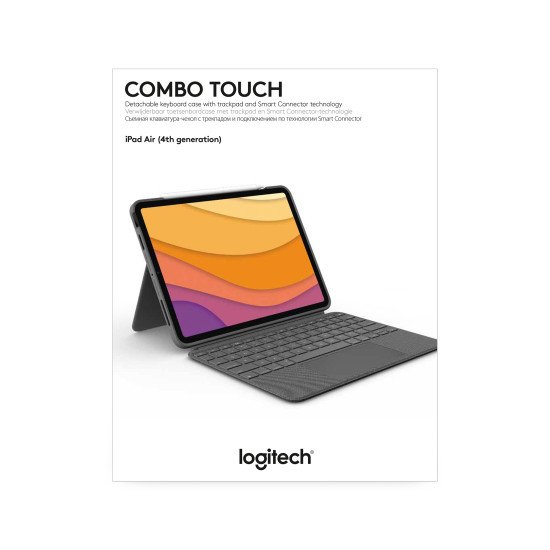 Logitech Combo Touch Gris Smart Connector QWERTZ Allemand