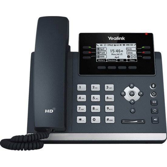 Yealink SIP-T42U téléphone fixe Gris LCD Wifi