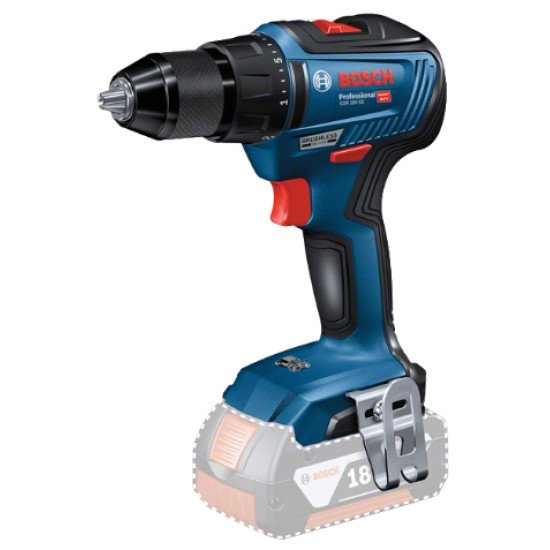 Bosch GSR 18V-55 1800 tr/min Sans clé 1 kg Multicolore