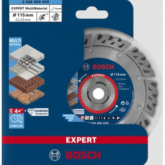 Bosch 2 608 900 659 lame de scie circulaire 11,5 cm 1 pièce(s)